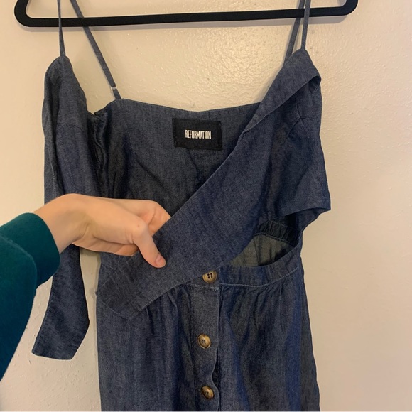 Tie-front mini dress - Picture 4 of 7